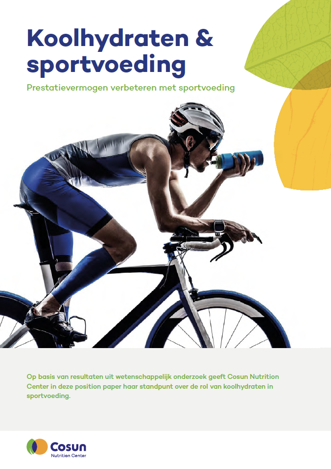 Brochure - Koolhydraten en sportvoeding
