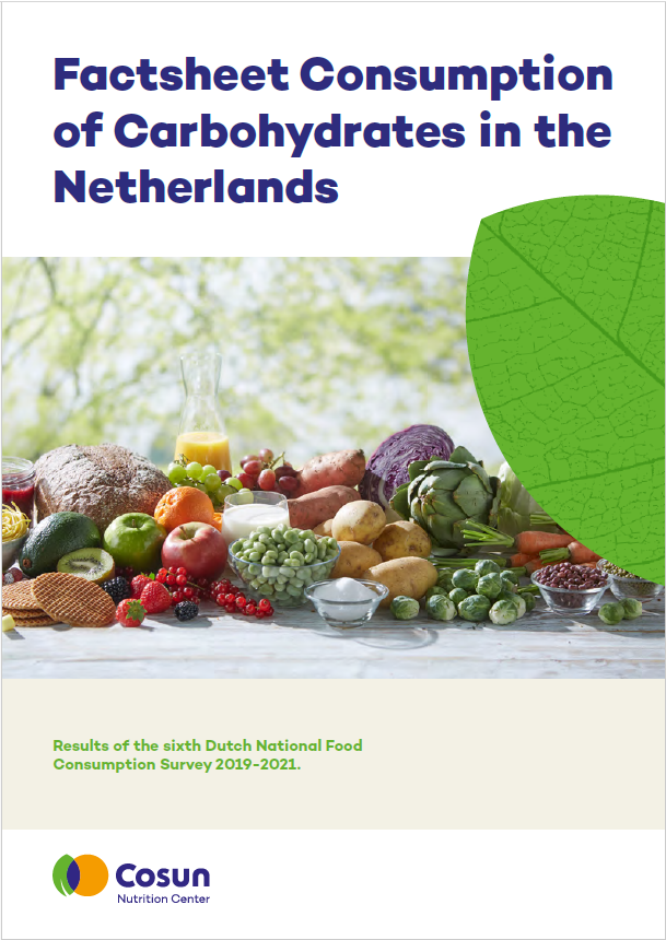 Factsheet - Consumption of carbohydrates in the Netherlands
