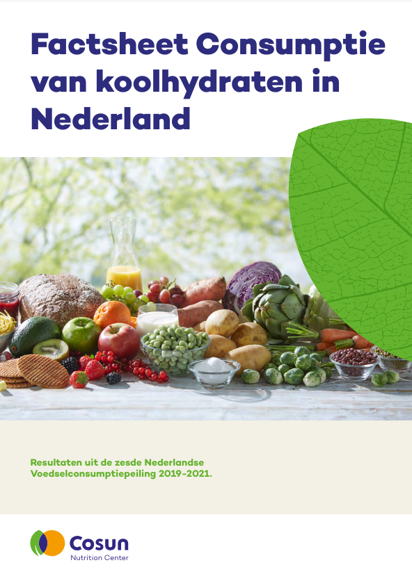 Consumptie van koolhydraten in Nederland