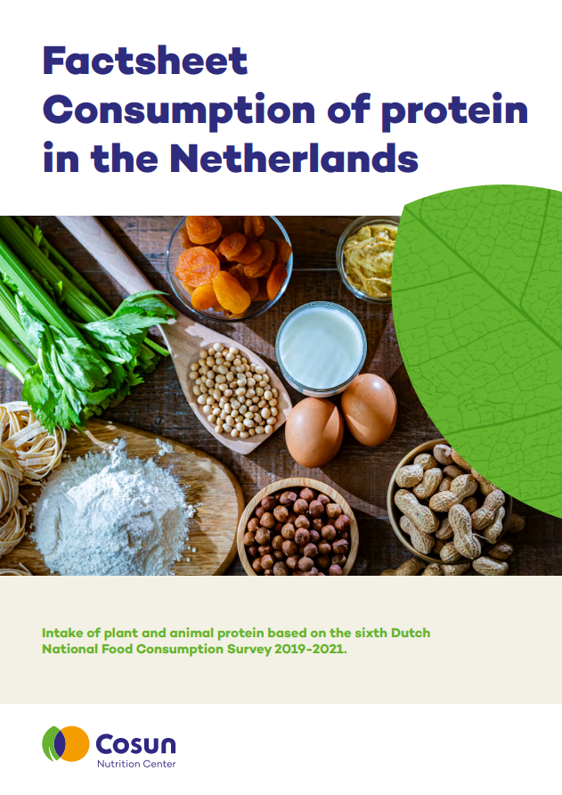 Factsheet - Consumption of protein in the Netherlands 