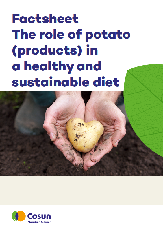 Factsheet - The role of potato (products) in a healthy and sustainable diet