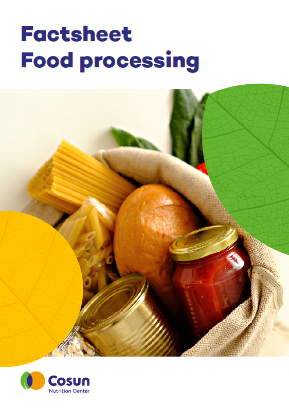 Factsheet - Food processing