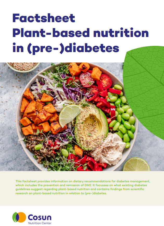 Factsheet - Plant-based nutrition in (pre-)diabetes